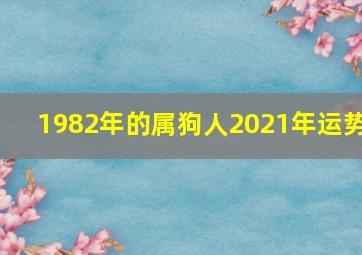 1982年的属狗人2021年运势