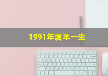 1991年属羊一生