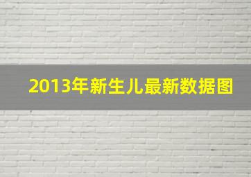 2013年新生儿最新数据图