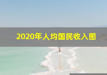 2020年人均国民收入图