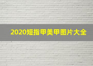 2020短指甲美甲图片大全