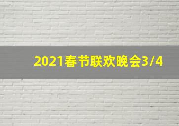 2021春节联欢晚会3/4