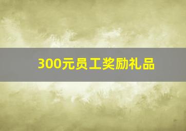 300元员工奖励礼品