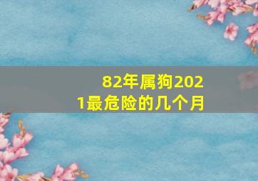 82年属狗2021最危险的几个月