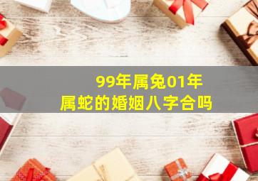 99年属兔01年属蛇的婚姻八字合吗