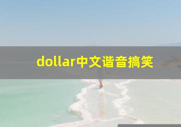 dollar中文谐音搞笑