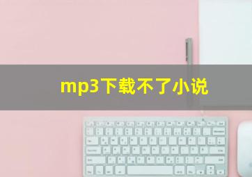 mp3下载不了小说