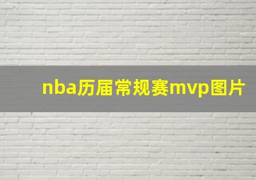 nba历届常规赛mvp图片