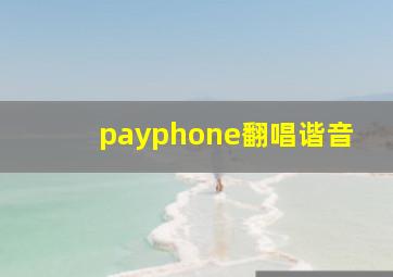 payphone翻唱谐音