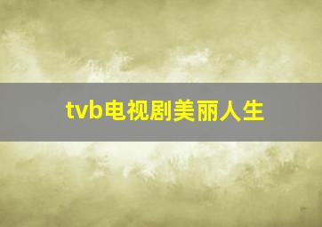 tvb电视剧美丽人生