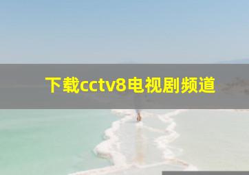 下载cctv8电视剧频道