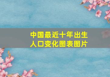 中国最近十年出生人口变化图表图片