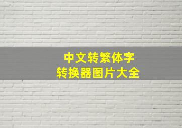 中文转繁体字转换器图片大全