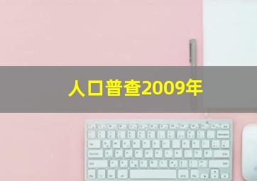 人口普查2009年