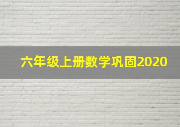 六年级上册数学巩固2020