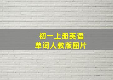 初一上册英语单词人教版图片