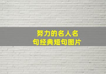 努力的名人名句经典短句图片