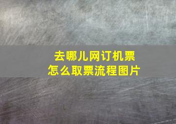 去哪儿网订机票怎么取票流程图片