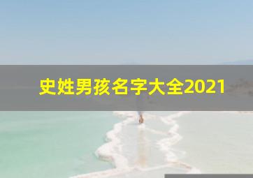 史姓男孩名字大全2021