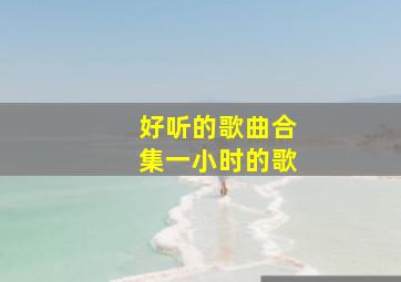 好听的歌曲合集一小时的歌