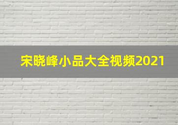 宋晓峰小品大全视频2021