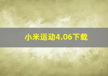 小米运动4.06下载