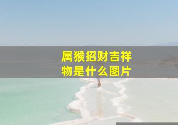 属猴招财吉祥物是什么图片