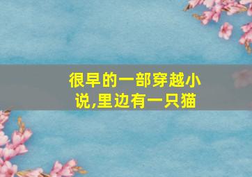 很早的一部穿越小说,里边有一只猫