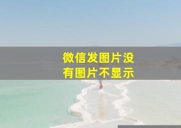 微信发图片没有图片不显示