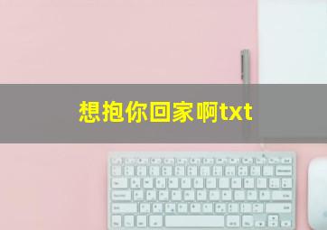 想抱你回家啊txt