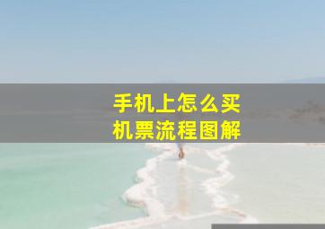 手机上怎么买机票流程图解