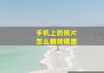 手机上的照片怎么翻转镜面