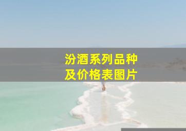 汾酒系列品种及价格表图片