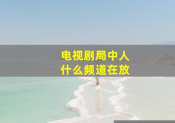 电视剧局中人什么频道在放