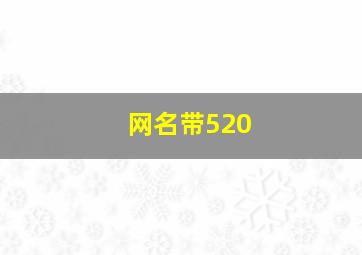 网名带520