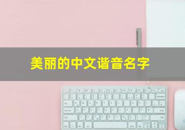 美丽的中文谐音名字