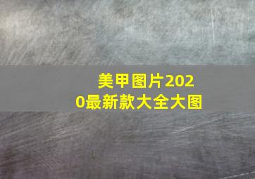 美甲图片2020最新款大全大图