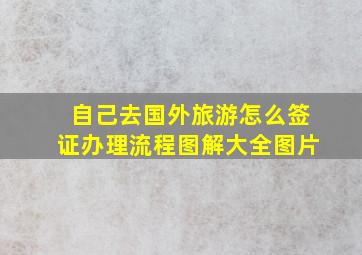 自己去国外旅游怎么签证办理流程图解大全图片