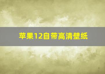 苹果12自带高清壁纸