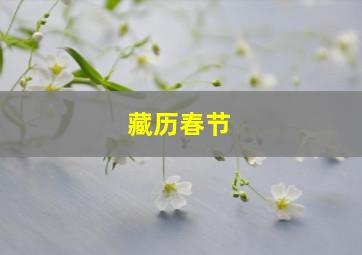 藏历春节