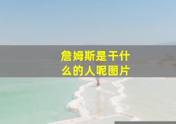 詹姆斯是干什么的人呢图片