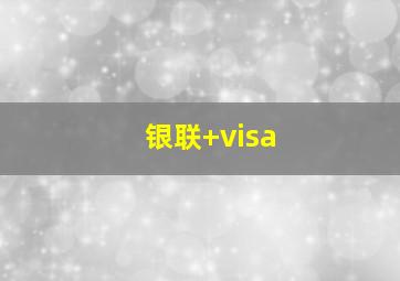 银联+visa