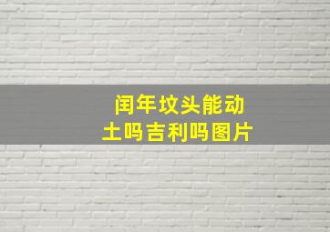 闰年坟头能动土吗吉利吗图片