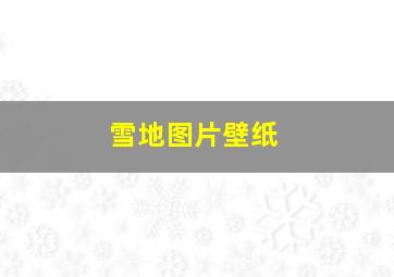 雪地图片壁纸