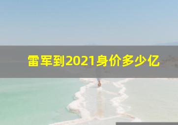 雷军到2021身价多少亿