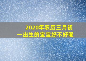 2020年农历三月初一出生的宝宝好不好呢