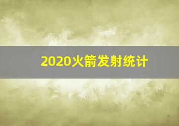 2020火箭发射统计