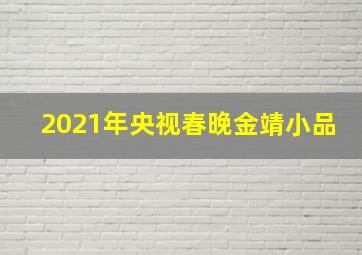 2021年央视春晚金靖小品