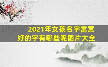 2021年女孩名字寓意好的字有哪些呢图片大全