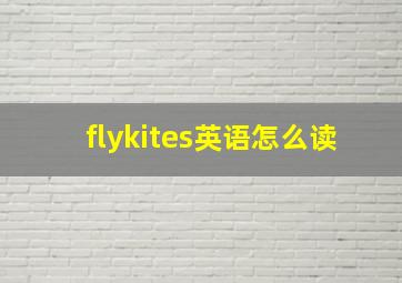 flykites英语怎么读